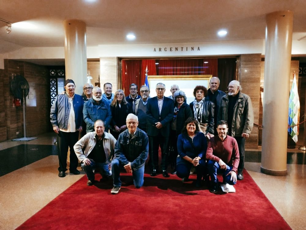 Encuentro con miembros de la Coordinadora Regional de Solidaridad con Cuba